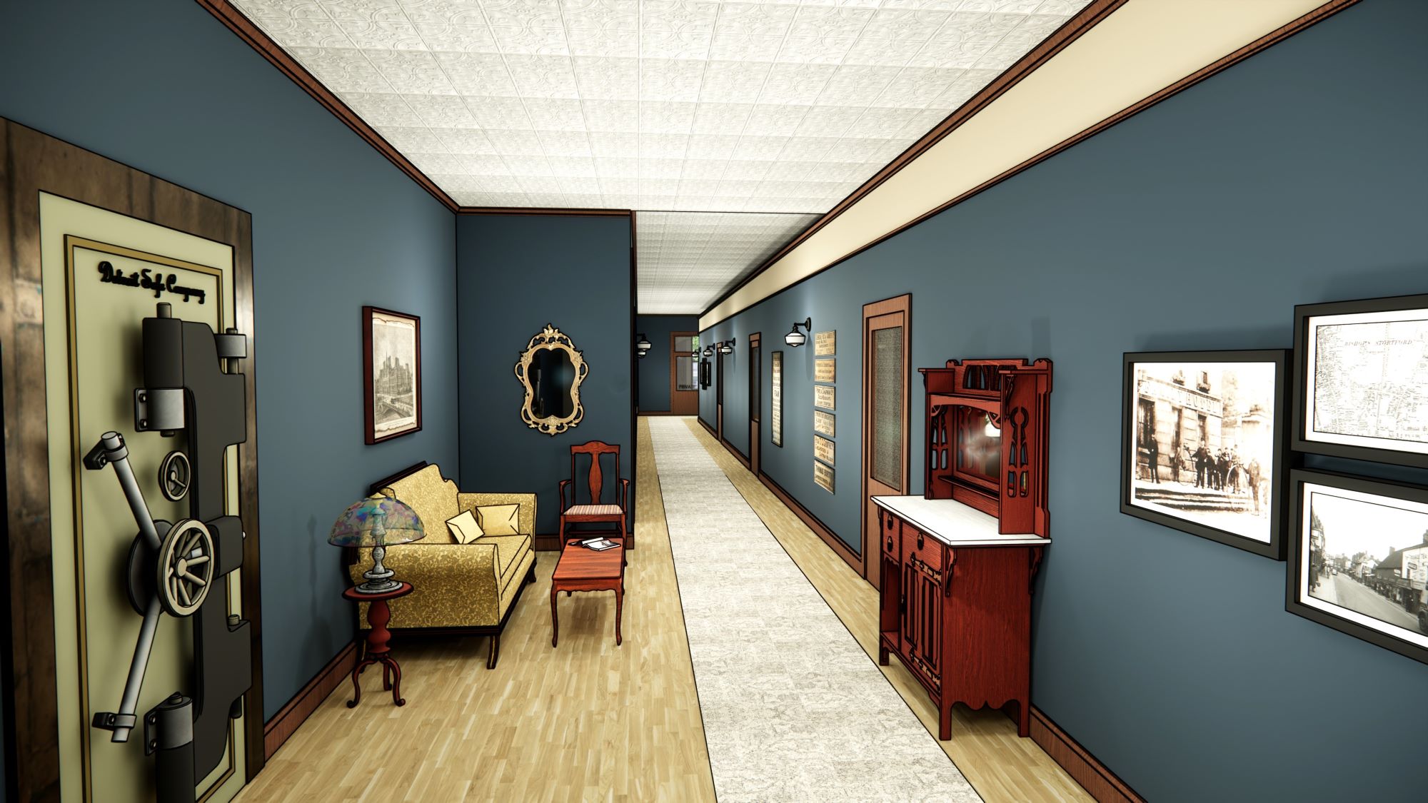 Hallway Rendering